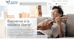 Desktop Screenshot of financiereliberte55.com
