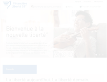 Tablet Screenshot of financiereliberte55.com